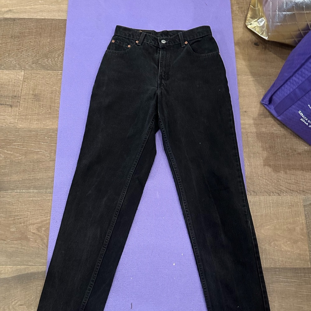 Vintage black Levi’s 550